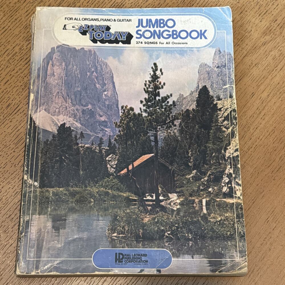Jumbo Songbook 274 songs for all occasions EZ Play Organs Piano Guitar